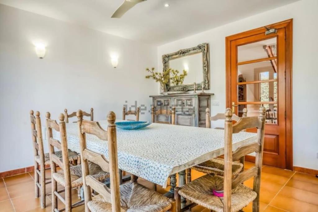 La Calma Espectacular Villa Con Jardin Y Piscina En Menorca С'Альгар Экстерьер фото