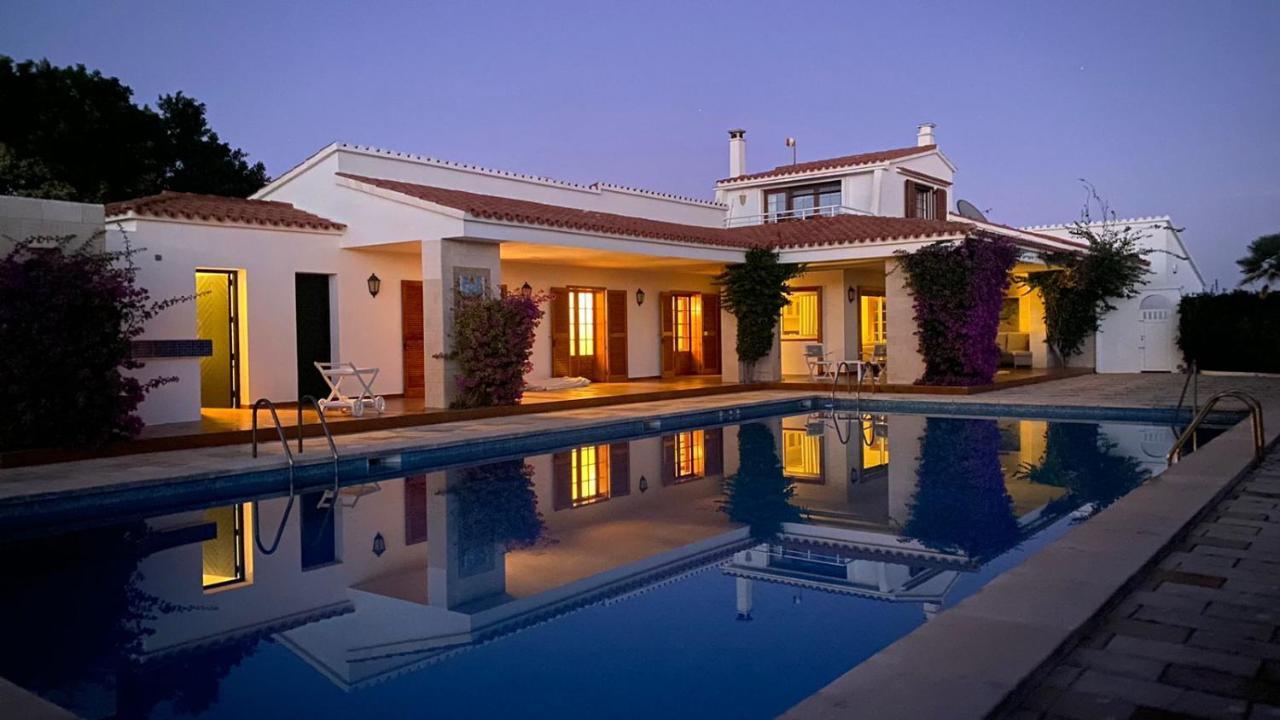 La Calma Espectacular Villa Con Jardin Y Piscina En Menorca С'Альгар Экстерьер фото